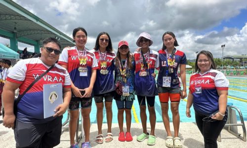 Swimming team sang Iloilo sa Secondary Boys, Girls nakakuha sang 15 ka gold medals sa WVRAA Meet 2023